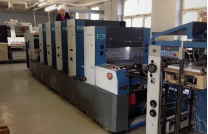 Used printing machinery